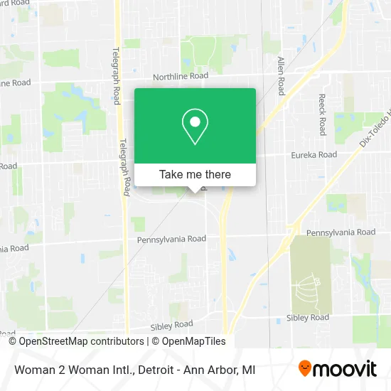 Woman 2 Woman Intl. map