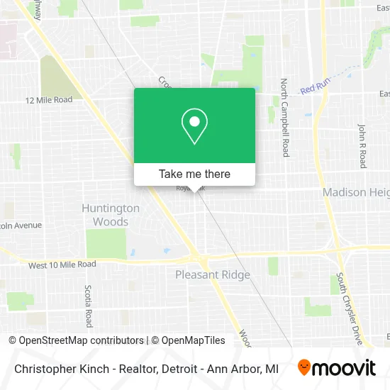Christopher Kinch - Realtor map