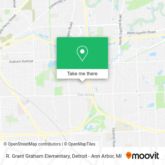 R. Grant Graham Elementary map
