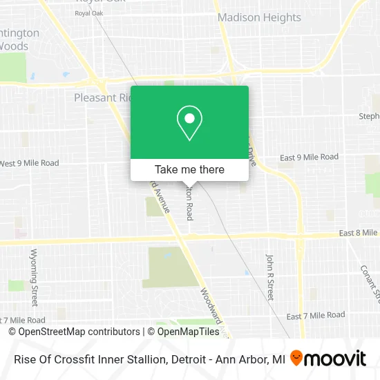 Rise Of Crossfit Inner Stallion map