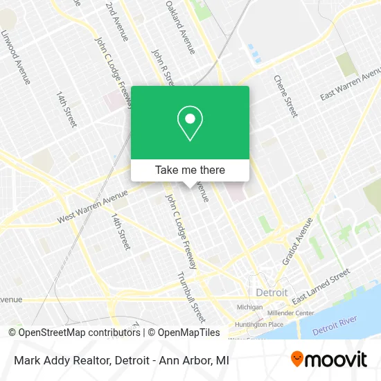 Mark Addy Realtor map