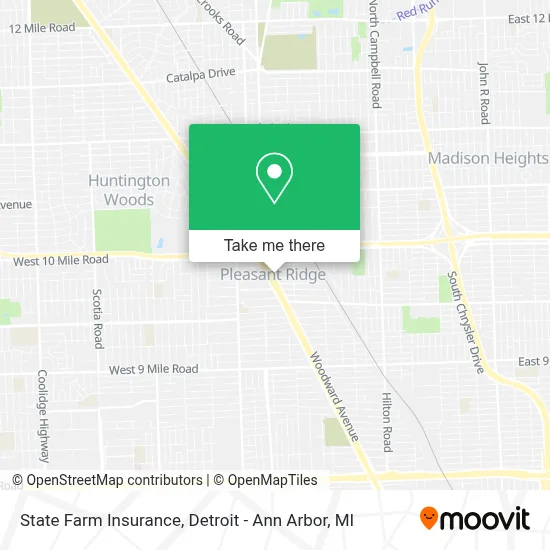 State Farm Insurance map