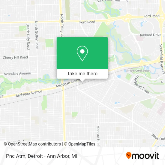 Pnc Atm map