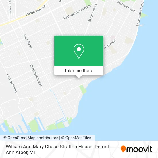 William And Mary Chase Stratton House map