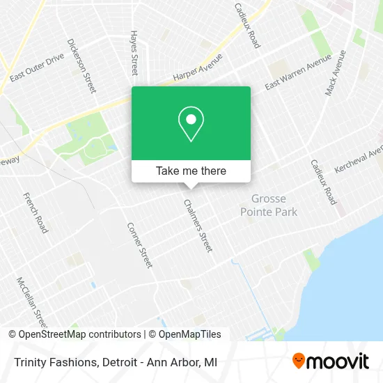 Trinity Fashions map