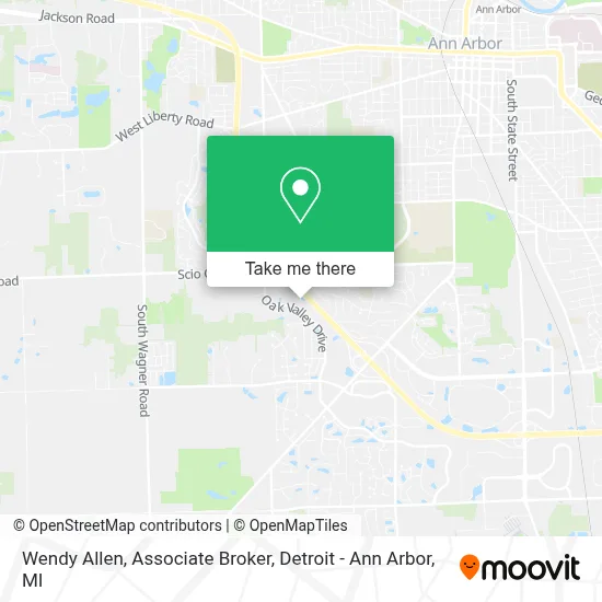 Wendy Allen, Associate Broker map