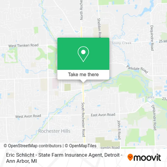 Eric Schlicht - State Farm Insurance Agent map
