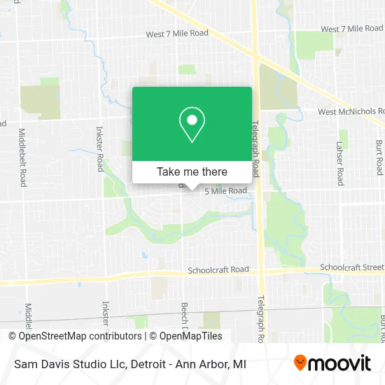 Sam Davis Studio Llc map