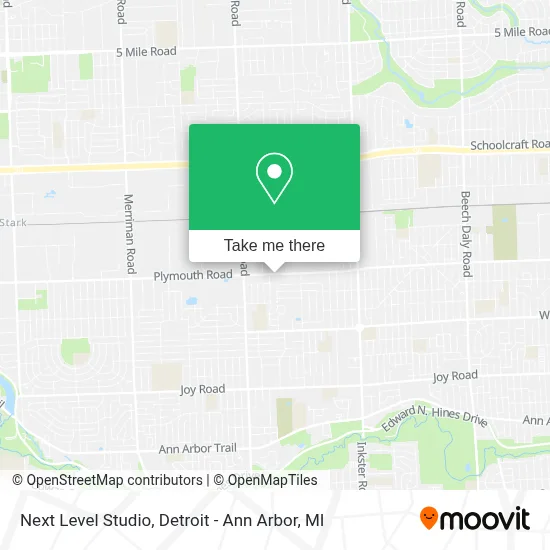 Next Level Studio map