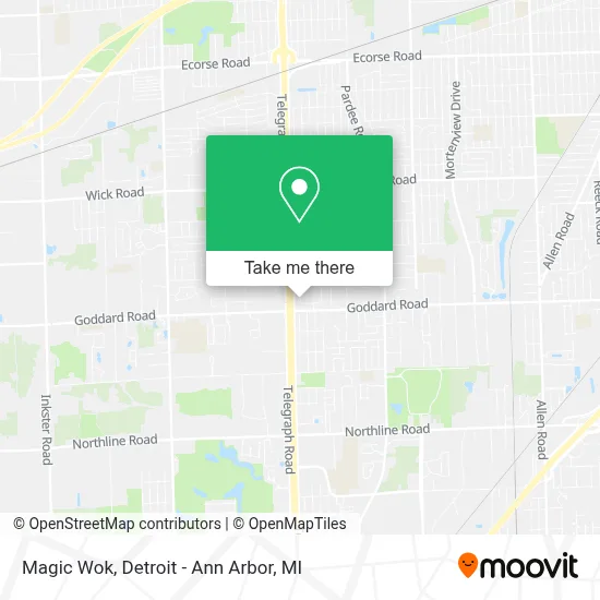 Magic Wok map