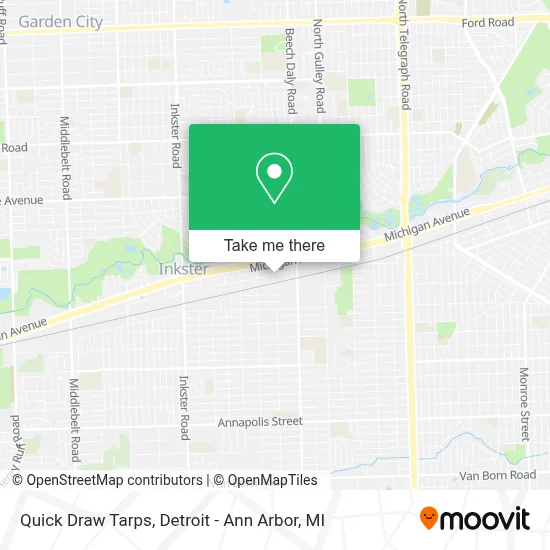 Quick Draw Tarps map