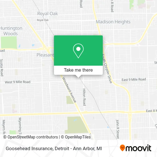 Goosehead Insurance map