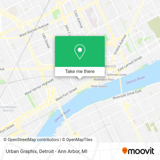 Urban Graphix map