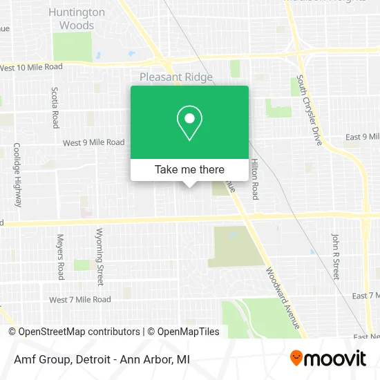 Amf Group map