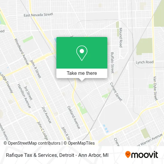 Rafique Tax & Services map