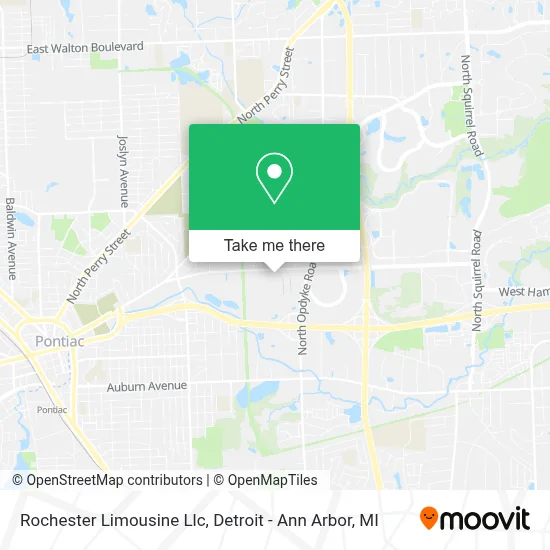Rochester Limousine Llc map