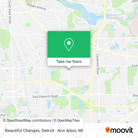 Beautiful Changes map