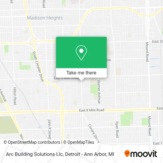 Arc Building Solutions Llc map