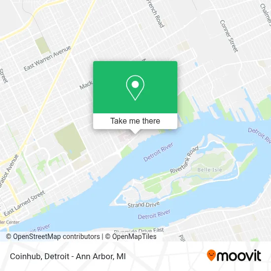 Coinhub map