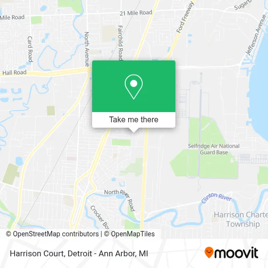 Harrison Court map