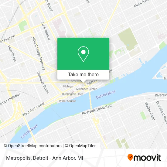 Metropolis map
