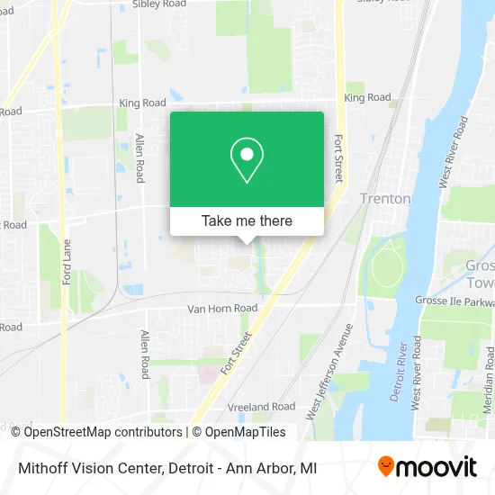 Mithoff Vision Center map