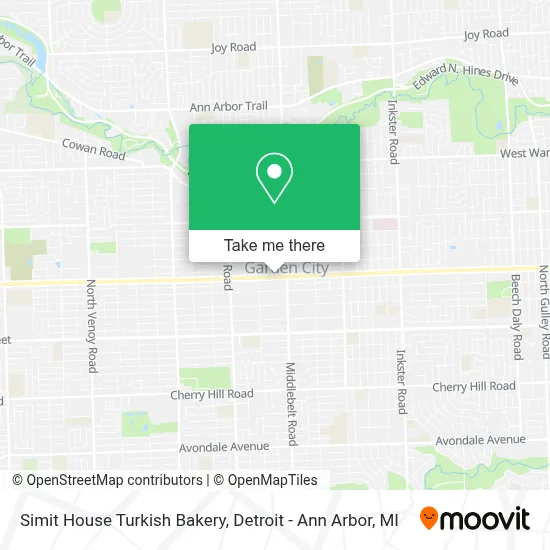 Simit House Turkish Bakery map