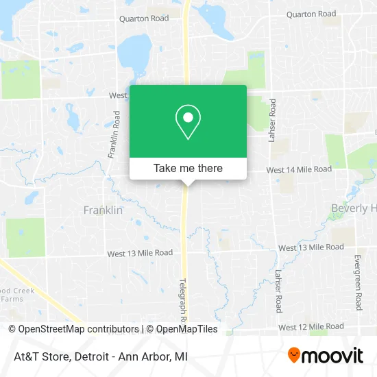 At&T Store map