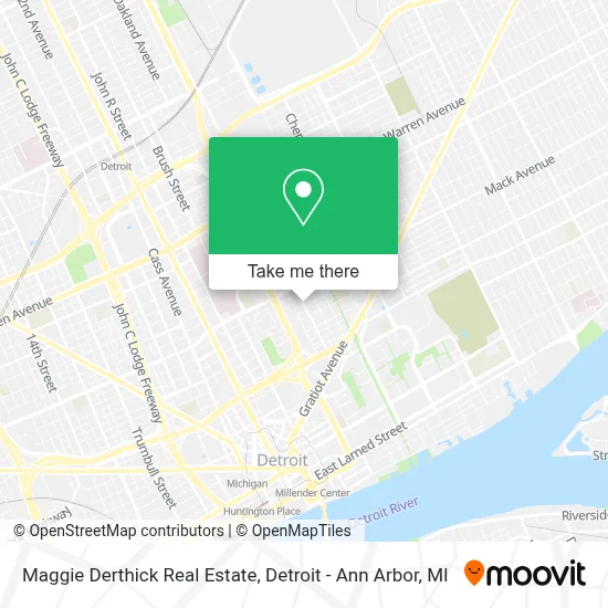 Maggie Derthick Real Estate map