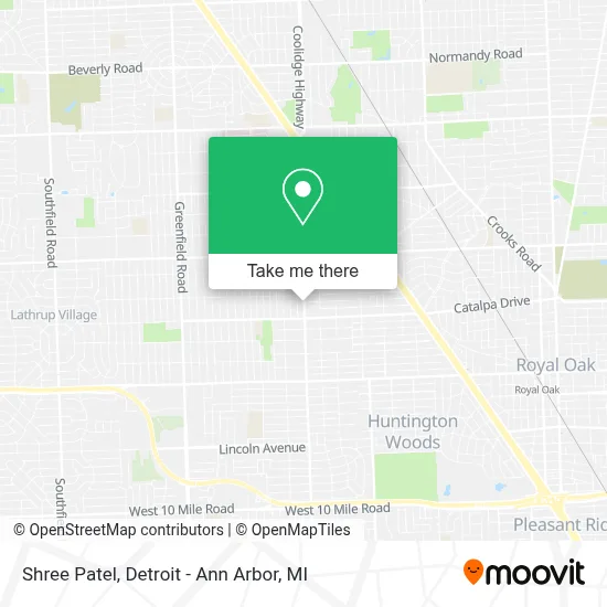 Shree Patel map