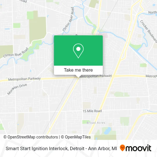Smart Start Ignition Interlock map