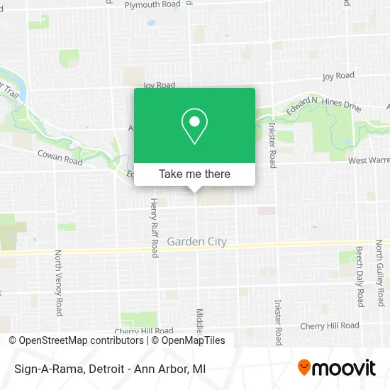 Sign-A-Rama map