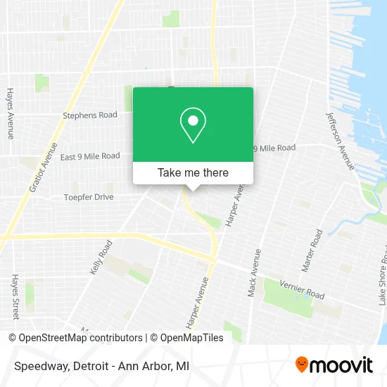 Speedway map