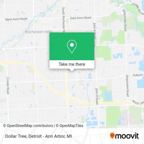 Dollar Tree map