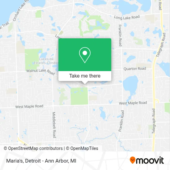 Maria's map