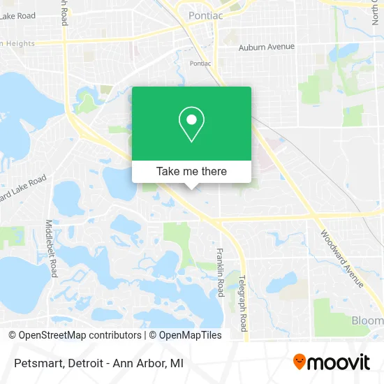Petsmart map