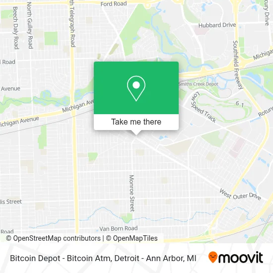 Bitcoin Depot - Bitcoin Atm map