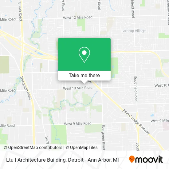 Ltu | Architecture Building map