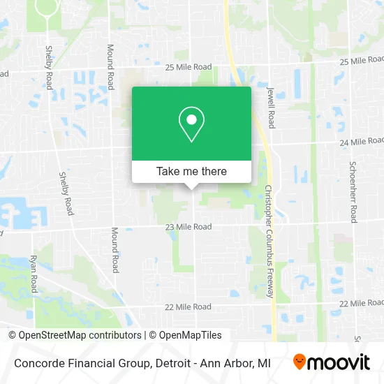 Concorde Financial Group map