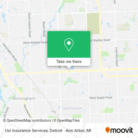 Usi Insurance Services map