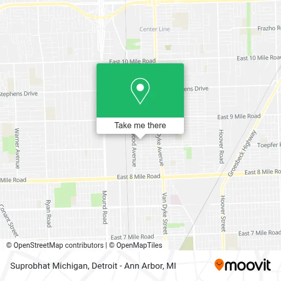 Suprobhat Michigan map