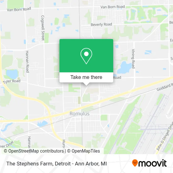 The Stephens Farm map