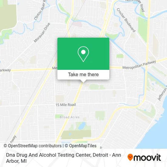 Dna Drug And Alcohol Testing Center map