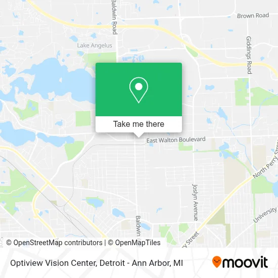 Optiview Vision Center map
