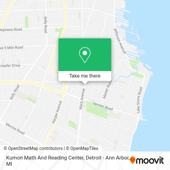 Kumon Math And Reading Center map