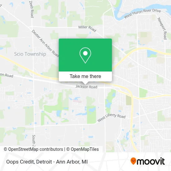 Oops Credit map