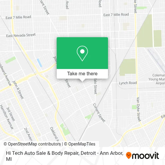 Hi Tech Auto Sale & Body Repair map