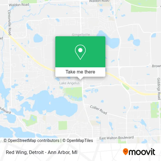 Red Wing map