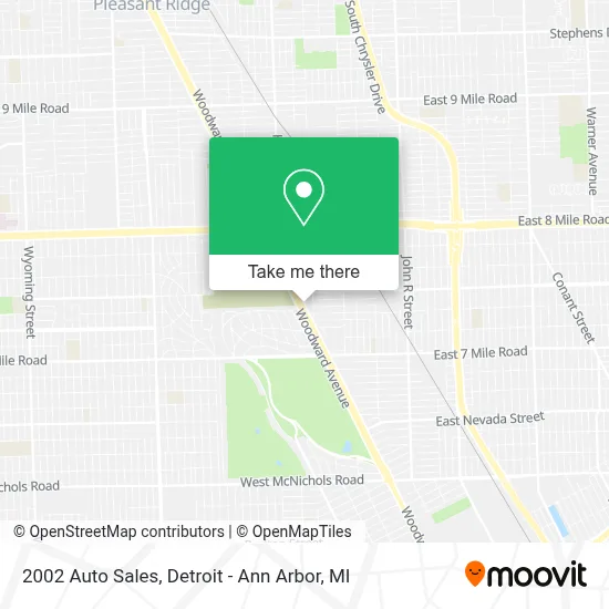 2002 Auto Sales map
