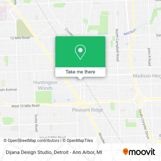 Dijana Design Studio map
